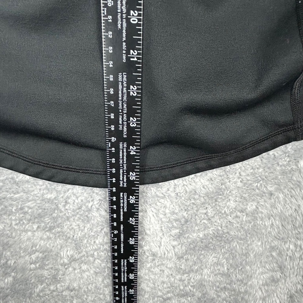 Calia Activewear Black Quarter Zip Long Sleeve Athletic Top Thumbholes Women's M - Picture 6 of 7
